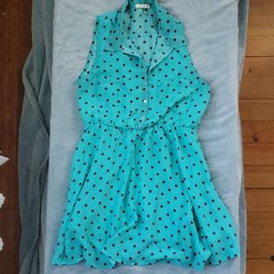 Women's teal dress